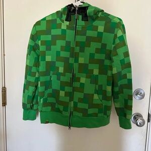 Unisex mine craft hoodie size Medium